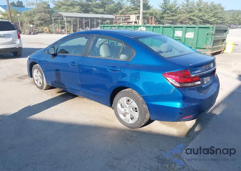 2013 Honda Civic Lx z USA, uszkodzony, nr VIN 2HGFB2F57DH547711